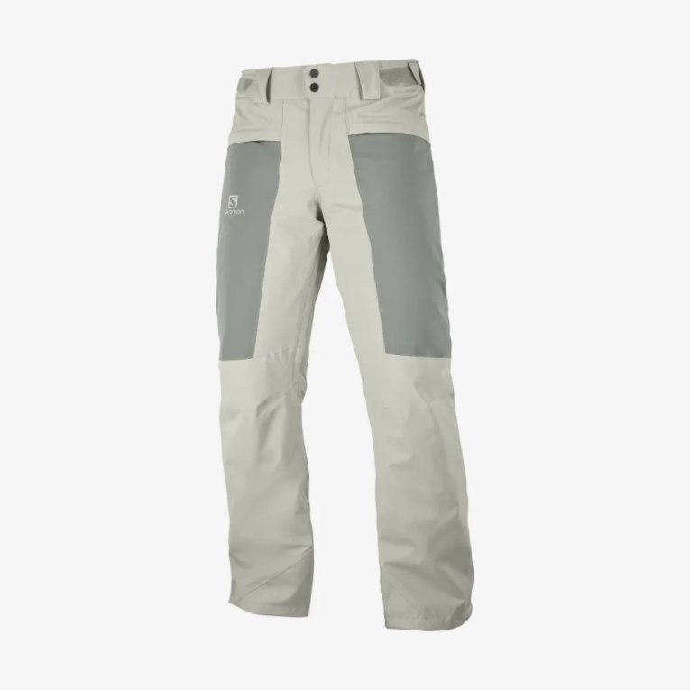 Mint Salomon Brilliant Men's Ski Pants | IE HU4168